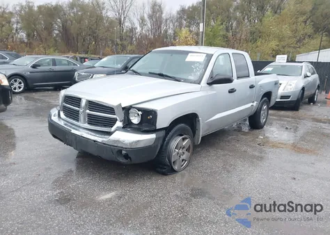 2005 Dodge Dakota Slt from USA, damaged, VIN 1D7HW48NX5S224516